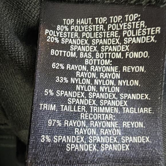 Anthropologie Maeve size 0 Black Crosswise Flare Dress wedding guest retro - Picture 9 of 12